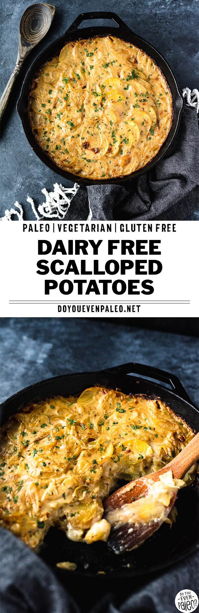 Gluten Free Dairy Free Scalloped Potatoes
 Dairy Free Scalloped Potatoes