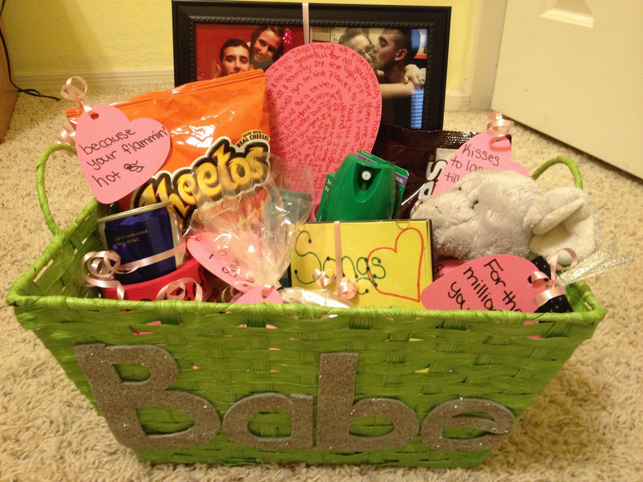 Going Away Gift Ideas For Girlfriend
 Going Away Basket boyfriend