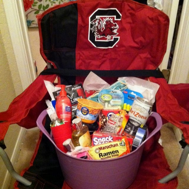 Going To College Gift Basket Ideas
 USC going away to college basket high school graduation