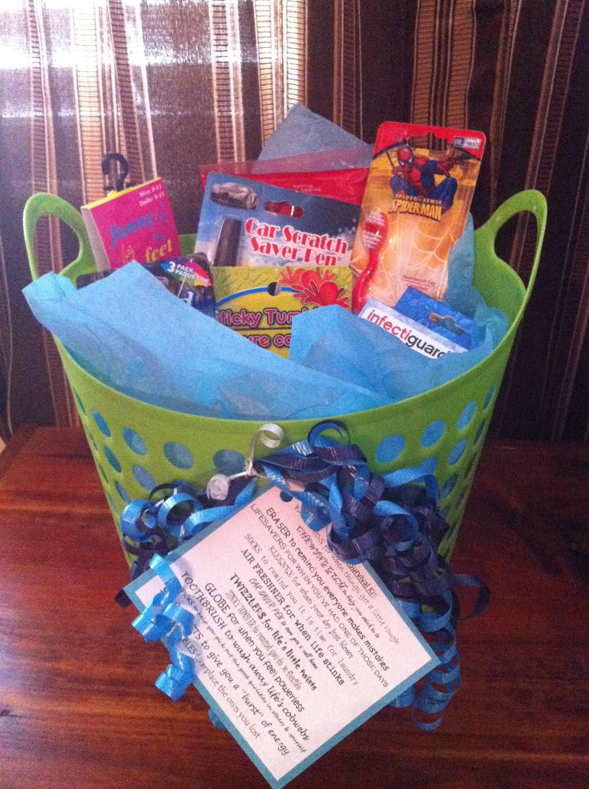 Going To College Gift Basket Ideas
 Simply Inspired Handmade Crafts College Survival Gift Basket