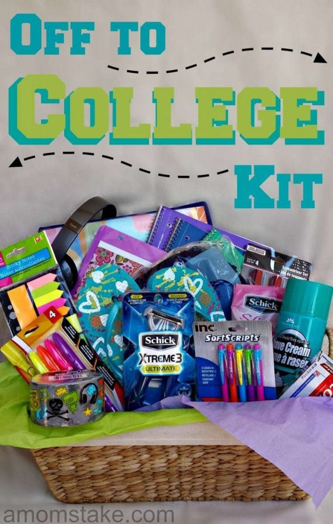 Going To College Gift Basket Ideas
 f to College Kit A Mom s Take