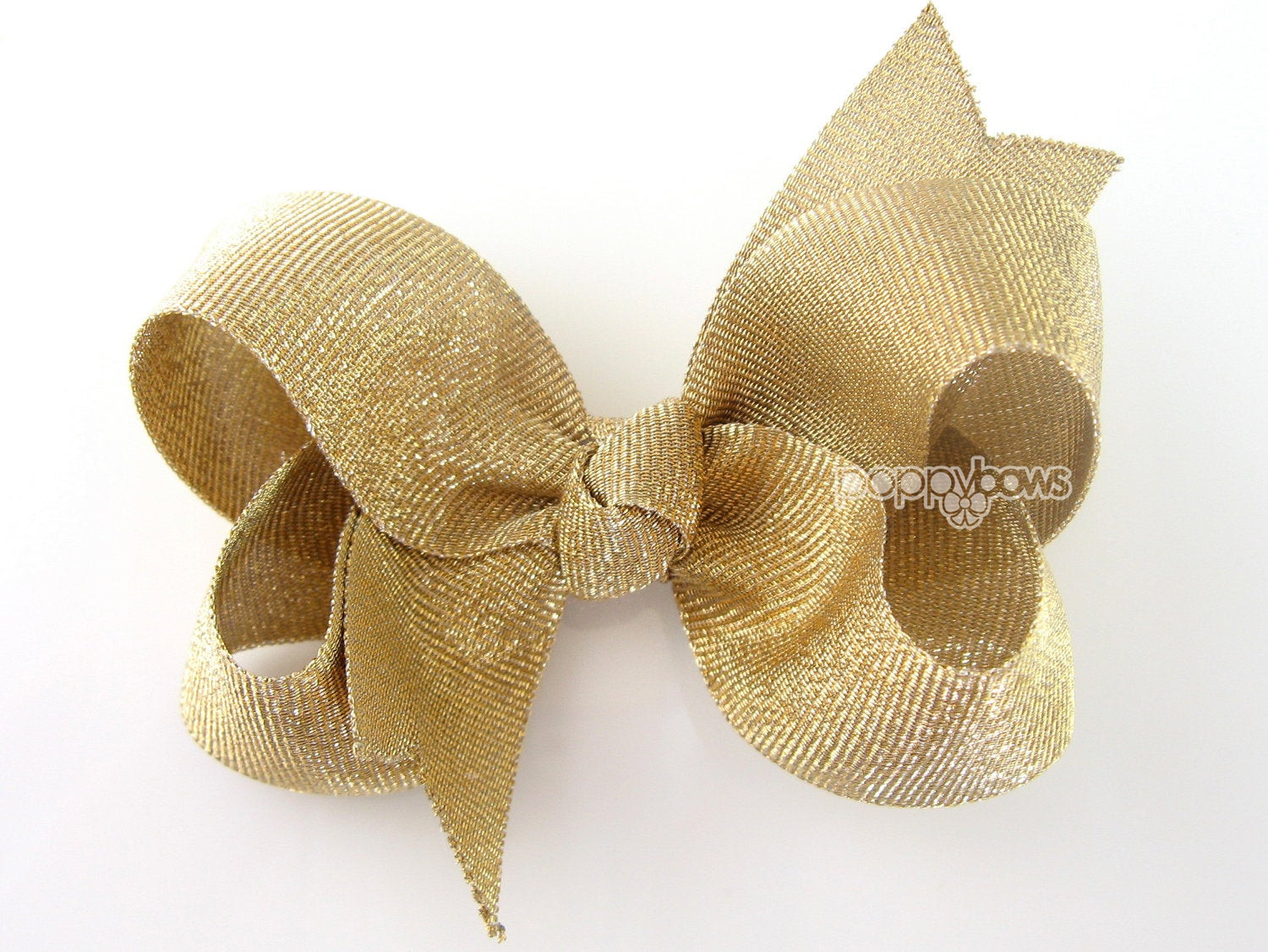 Gold Hair Bow Baby
 Gold Bow gold hair bow gold hair clip baby gold by PoppyBows