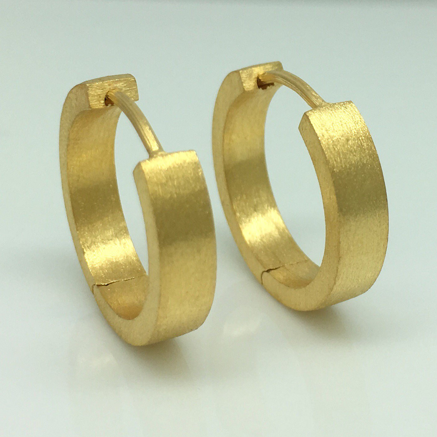 Gold Hoop Earrings Male
 Men s hoop earrings large yellow gold hoops ECE193MY