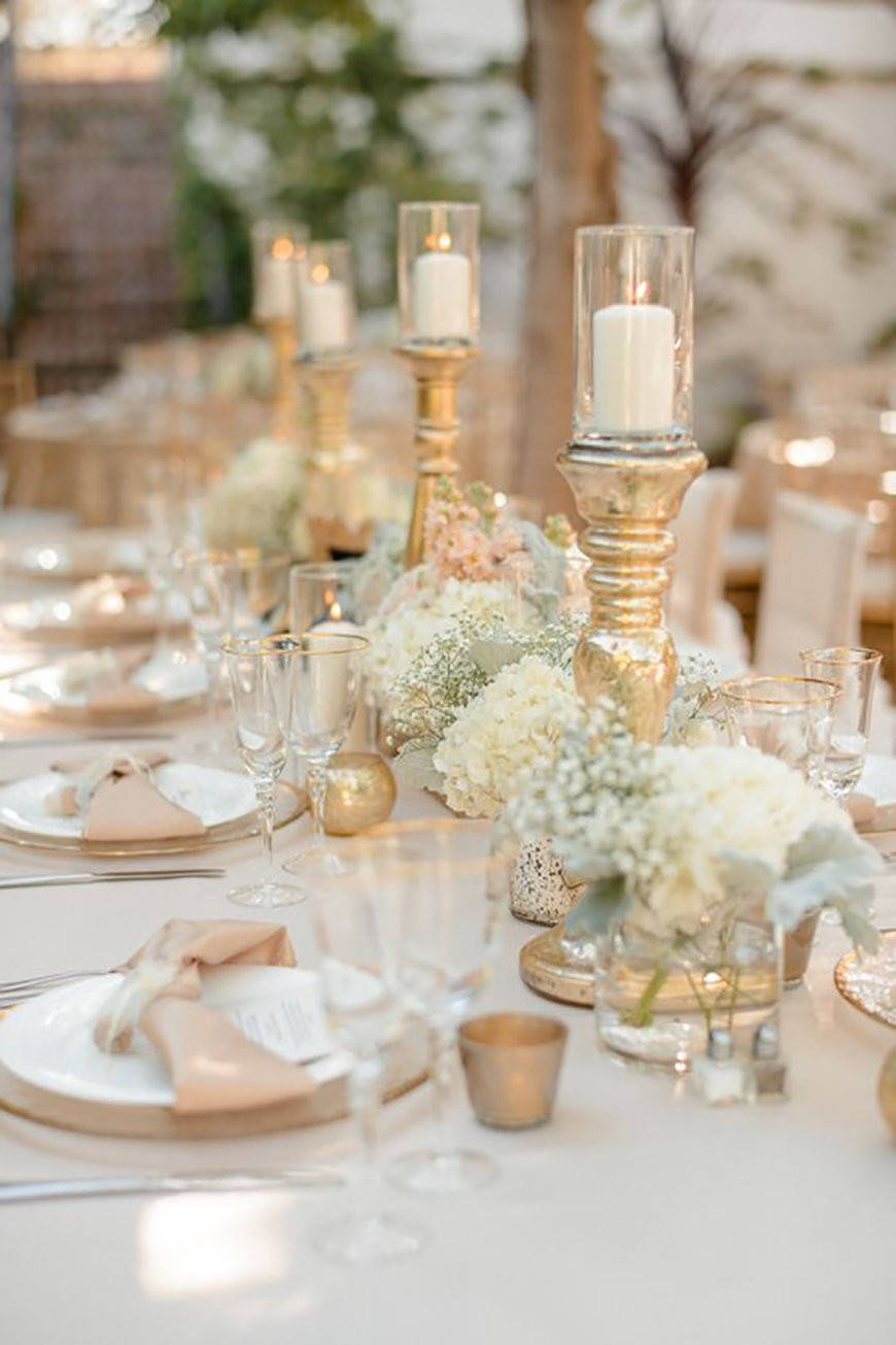 Gold Wedding Decorations Table
 Gold Wedding Decorations Wedding Ideas By Colour