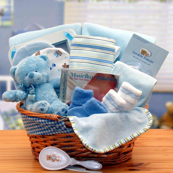 Good Baby Boy Gifts
 Simply Baby Basics Gift Basket
