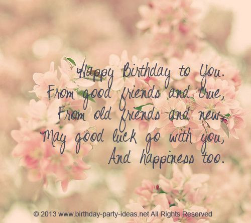 Good Friend Birthday Quotes
 30 Meaningful Most Sweet Happy Birthday Wishes