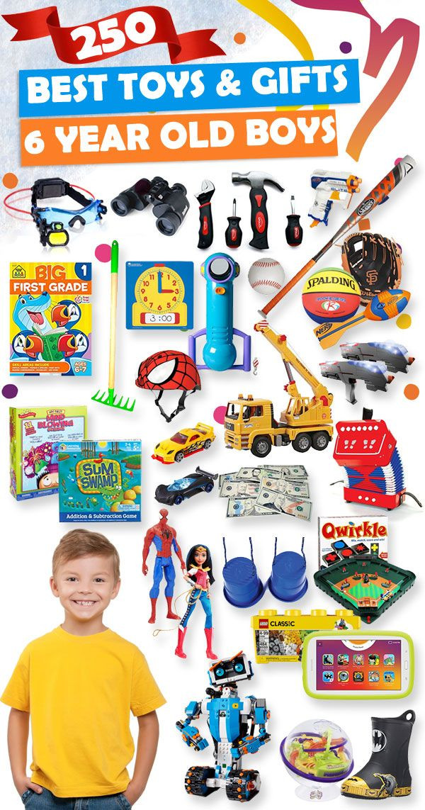 Good Gift Ideas For Boys
 Gifts For 6 Year Old Boys 2019 – List of Best Toys