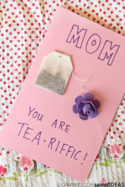 Good Gift Ideas For Mom Birthday
 Mother s Day You Are Tea Riffic Card