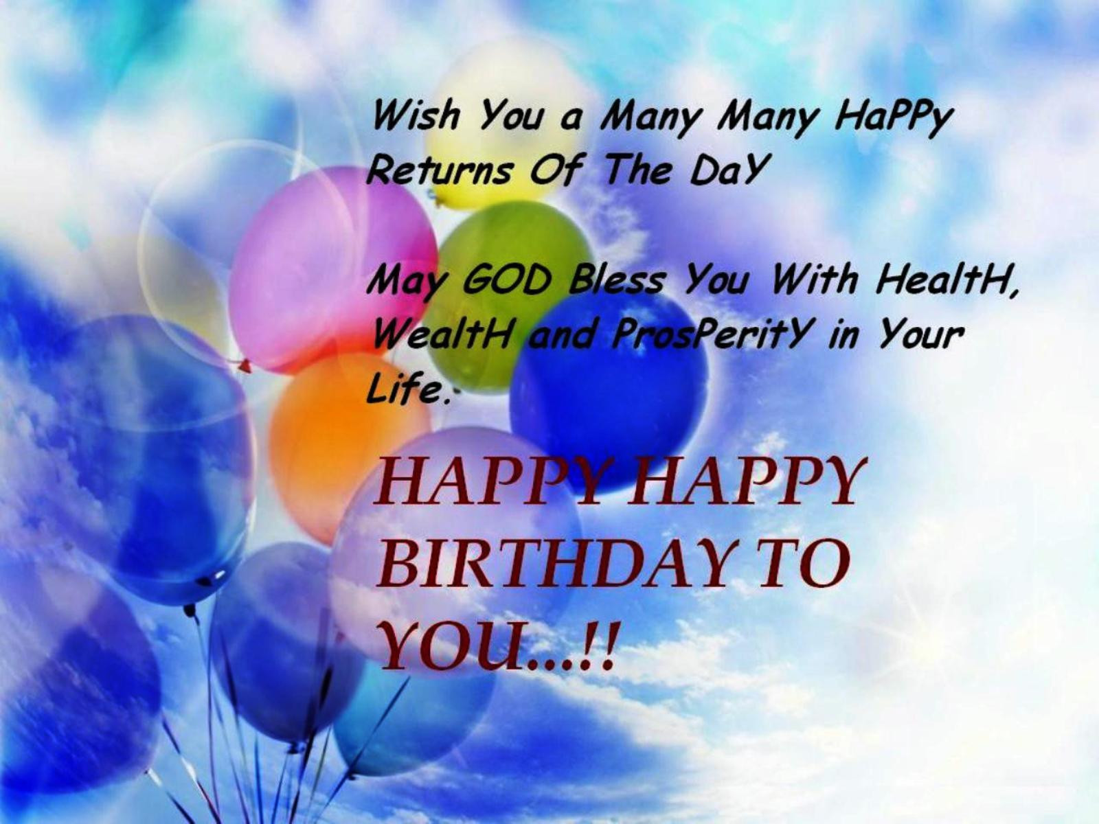Good Happy Birthday Quotes
 50 Birthday Wishes and Messages with Quotes