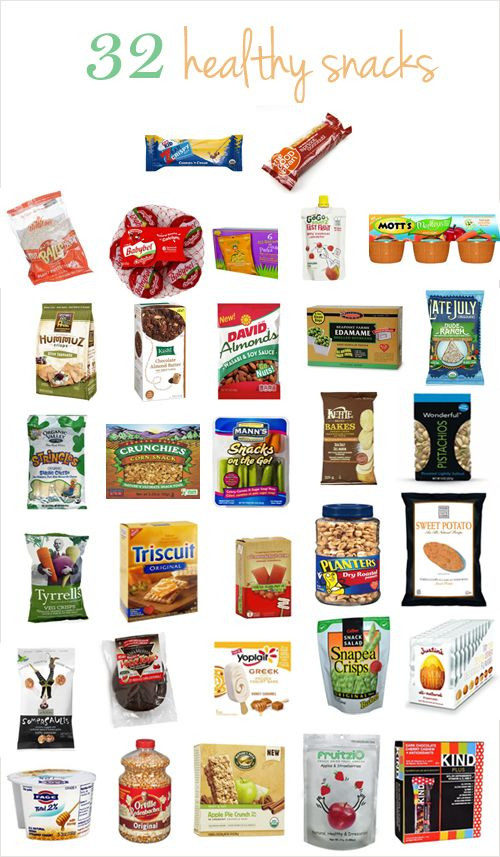 Good Healthy Snacks To Buy
 32 healthy snacks from salty to sweet and everything in