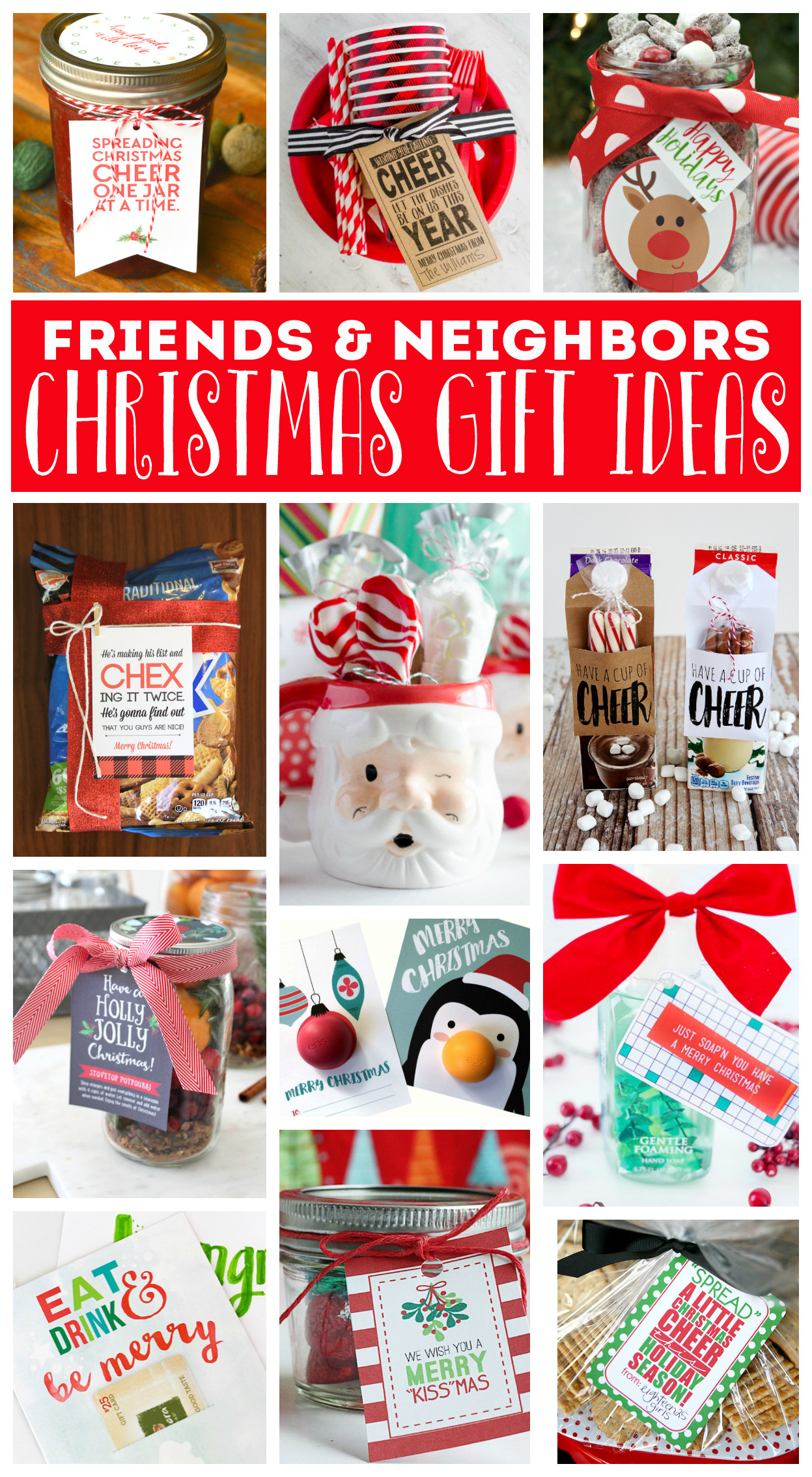 Good Holiday Gift Ideas
 Neighbor Christmas Gift Ideas Eighteen25