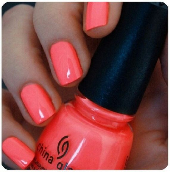Good Summer Nail Colors
 The 25 best Coral nail polish ideas on Pinterest