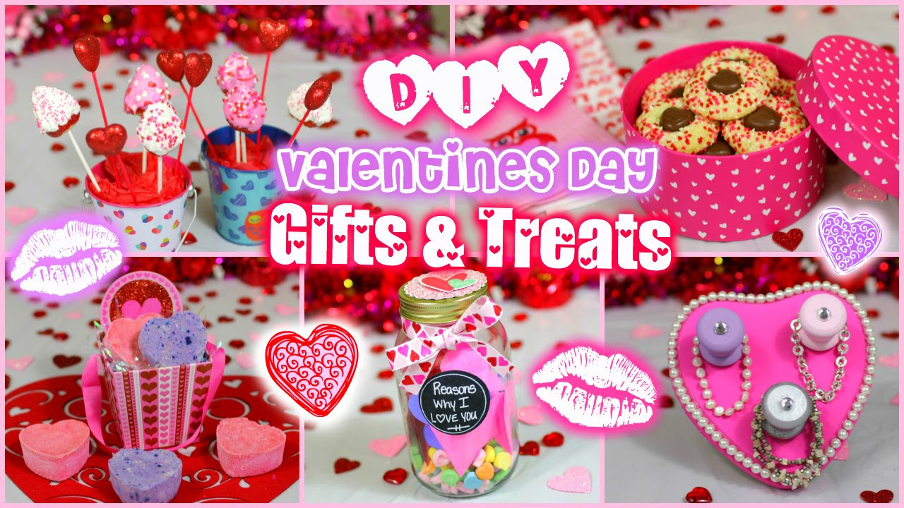 Good Valentines Day Gift Ideas For Girls
 Easy DIY Valentine s Day Gift & Treat Ideas for Guys and