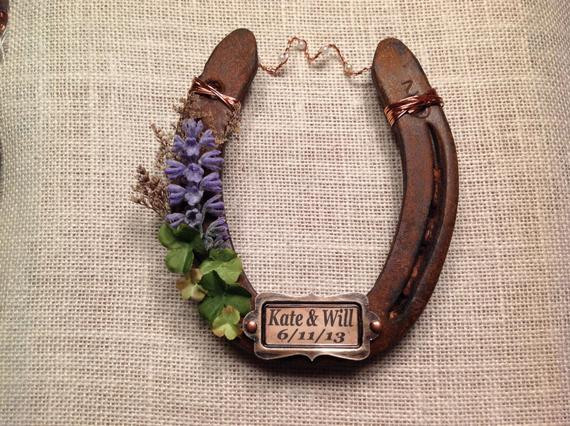 Good Wedding Gifts
 Personalized Wedding Gift Personalized by LuckySoleHorseshoes