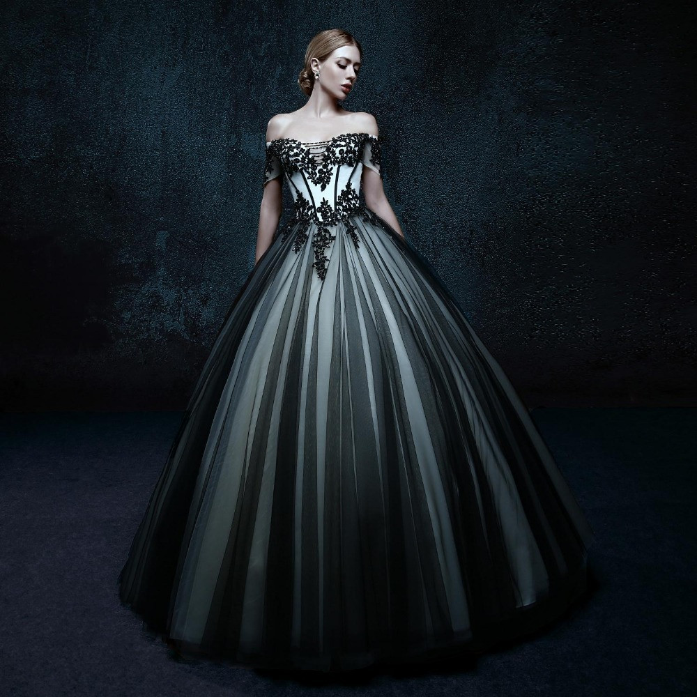 Gothic Wedding Gown
 line Get Cheap Black Gothic Wedding Dresses Aliexpress