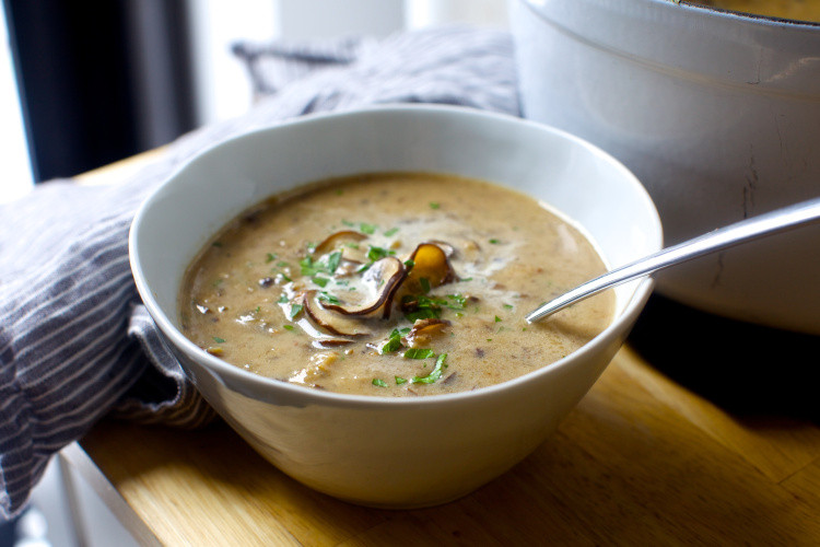 Gourmet Mushroom Recipes
 balthazar’s cream of mushroom soup – smitten kitchen