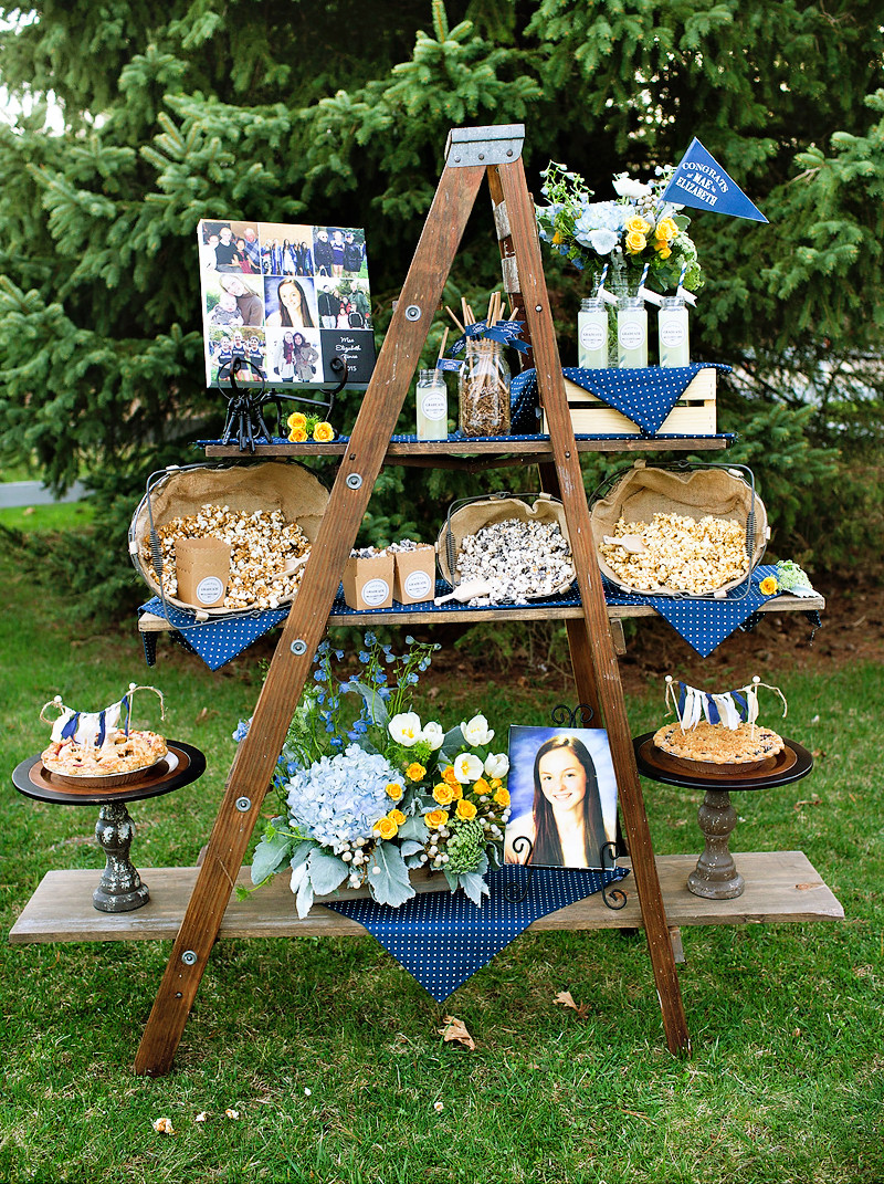 Graduation Outdoor Party Ideas
 Lovely & Rustic "Keys to Success" Graduation Party