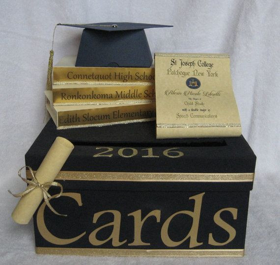 Graduation Party Card Box Ideas
 Graduation Card Party Box 2016 Graduation by