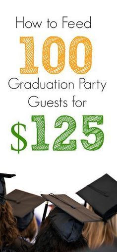 Graduation Party Food Ideas On A Budget
 How to Plan An Open House