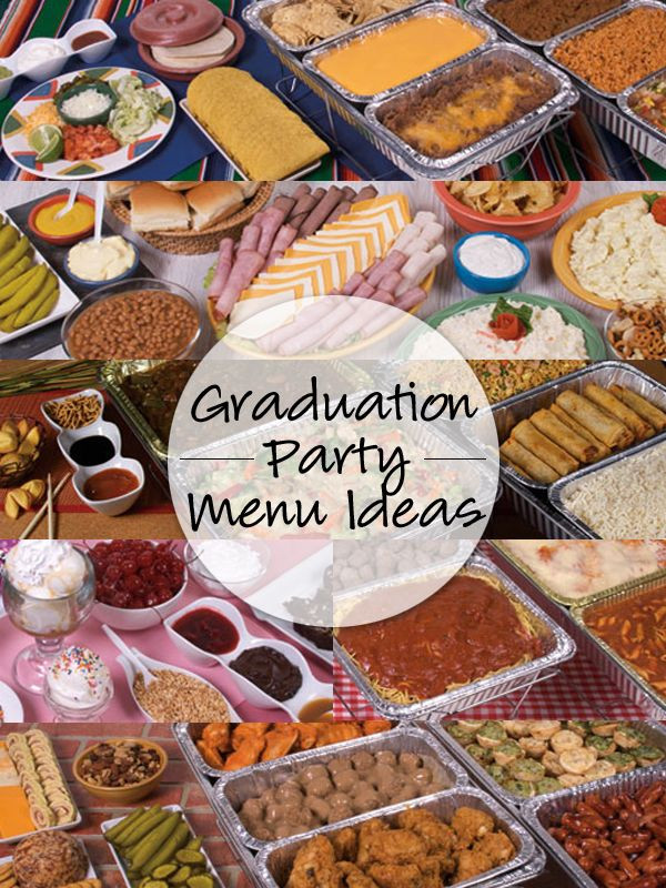Graduation Party Meal Ideas
 108 best graduation ideas images on Pinterest