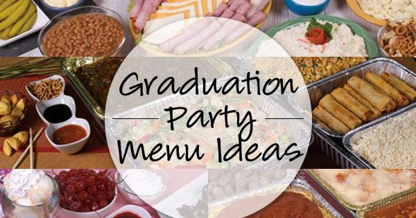 Graduation Party Menus Ideas
 Great menu themes with proportions for a large party