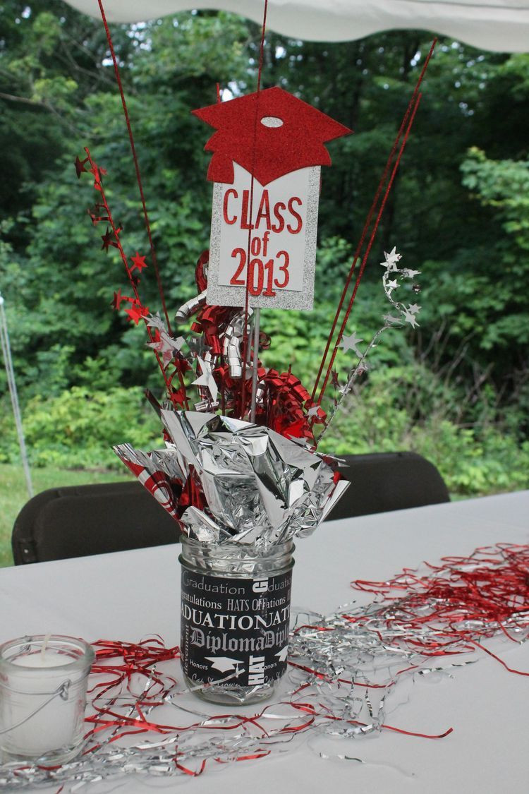 Graduation Party Table Centerpiece Ideas
 Pin by Caleb & Michelle McNeil on Graduation