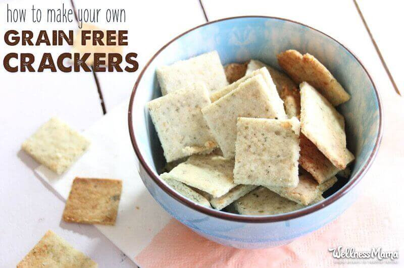 Grain Free Crackers
 Quick Grain Free Crackers Recipe