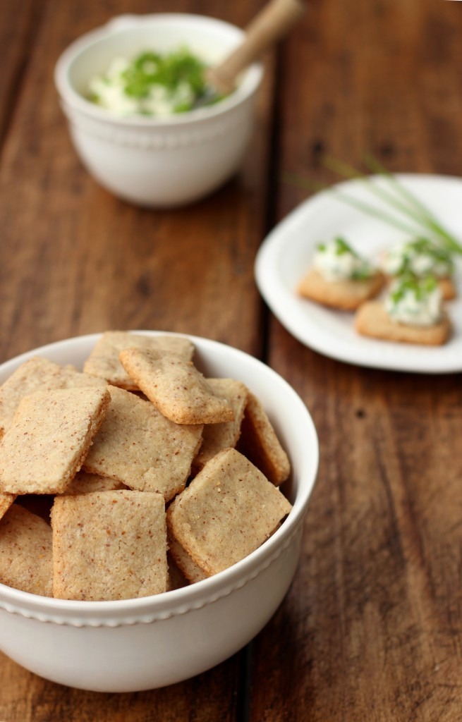 Grain Free Crackers
 Grain free Cheese Crackers Dish by Dish