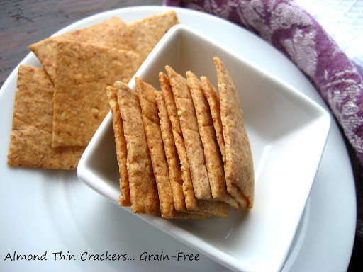 Grain Free Crackers
 Home Cooking In Montana Grain Free Crackers Almond Thins