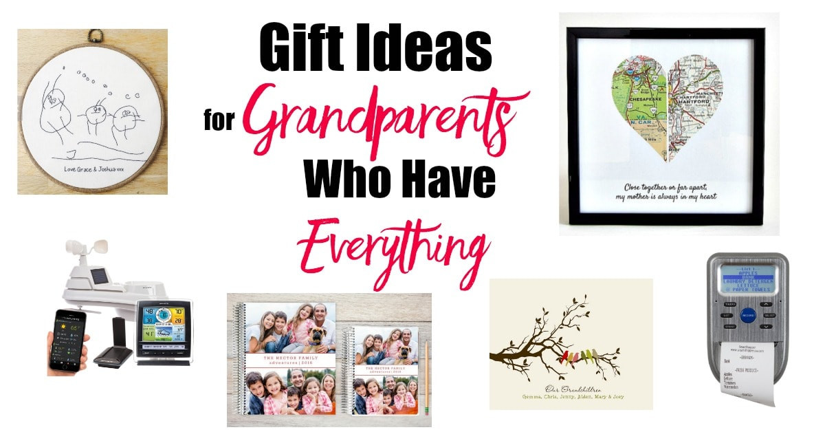 Grandfather Gift Ideas
 Gift Ideas for Grandparents Who Have Everything Happy