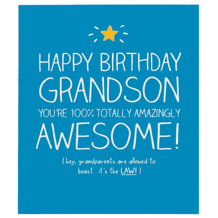 Grandson Birthday Wishes
 Happy Birthday Grandson Quotes QuotesGram