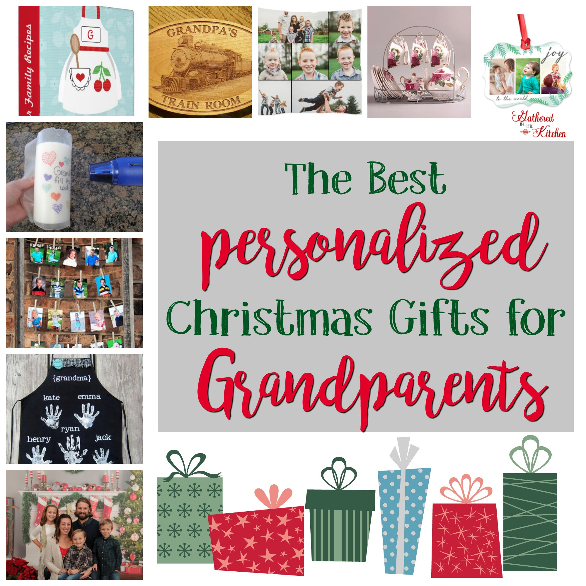 Great Gift Ideas For Grandfather
 Personalized Holiday Gifts for Grandparents Gathered In