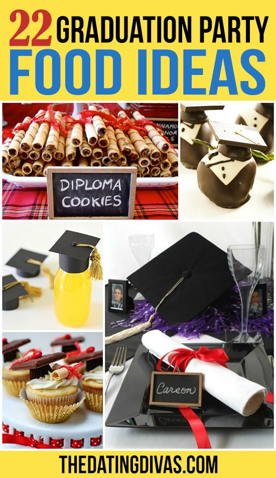 Great Graduation Party Food Ideas
 1733 best images about The Dating Divas on Pinterest