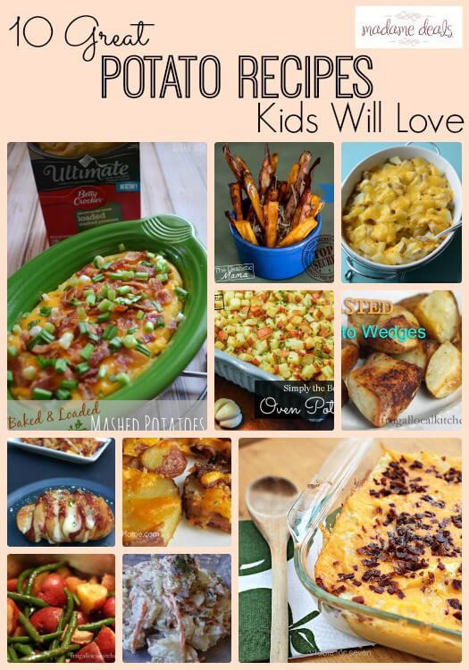 Great Recipes For Kids
 10 Great Potato Recipes for Kids Real Advice Gal