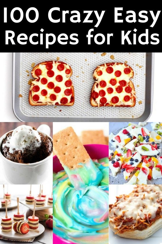 Great Recipes For Kids
 100 Crazy Easy Recipes for Kids