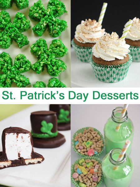 Green Desserts For St Patrick'S Day
 St Patrick s Day Desserts