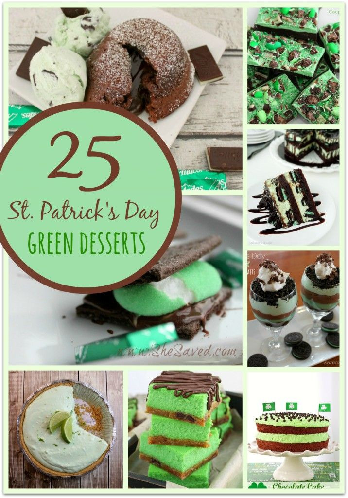 Green Desserts For St Patrick'S Day
 25 St Patrick s Day Green Desserts