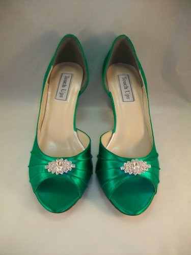 Green Shoe Wedding
 Emerald Green Wedding Shoes Custom Wedding Websites