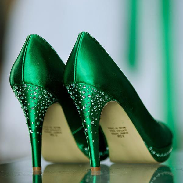 Green Shoe Wedding
 75 Wedding Shoes You ll Want to Wear Again