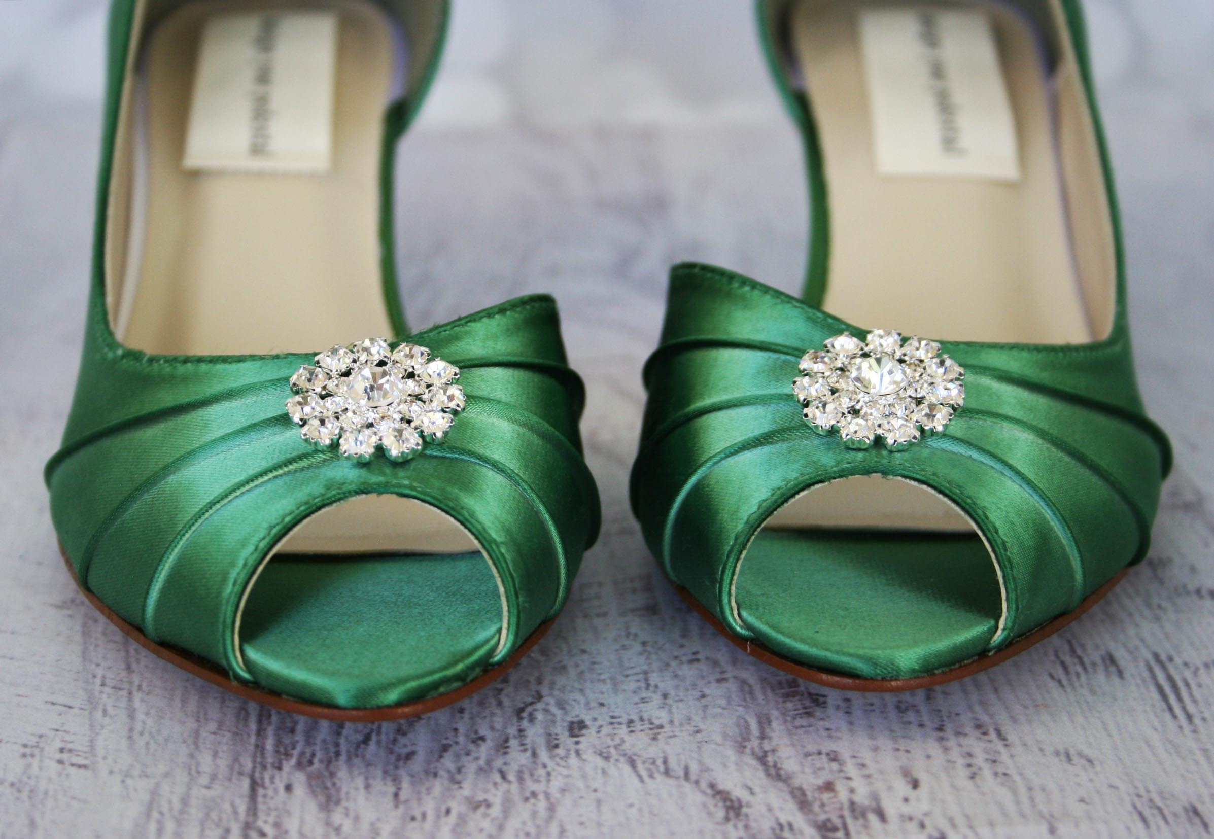Green Shoe Wedding
 Green With Envy How to Make Them Jealous with Green