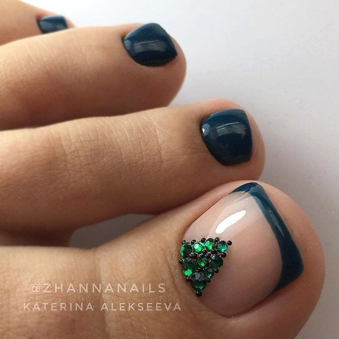Green Toe Nail Designs
 40 Original Toe Nail Colors To Try Out