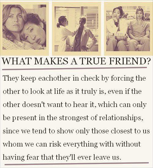 Greys Anatomy Friendship Quotes
 Christina And Meredith Friendship Quotes QuotesGram