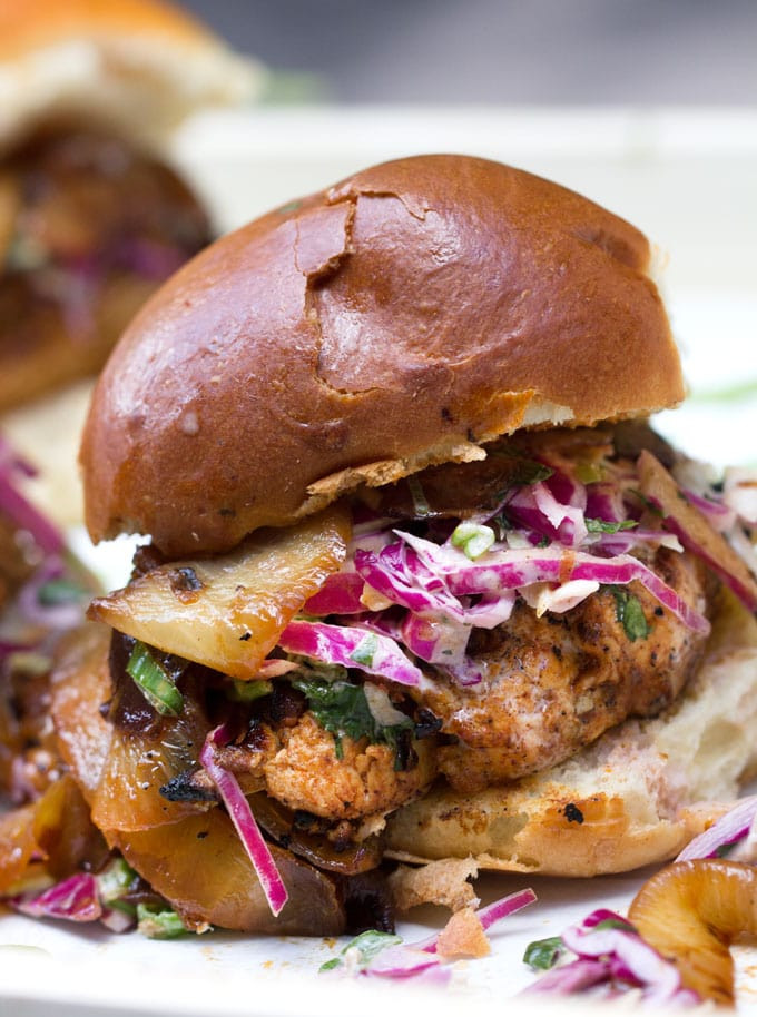 Grilled Bbq Chicken Sandwich
 Grilled Chicken Sliders with BBQ Caramelized ions and
