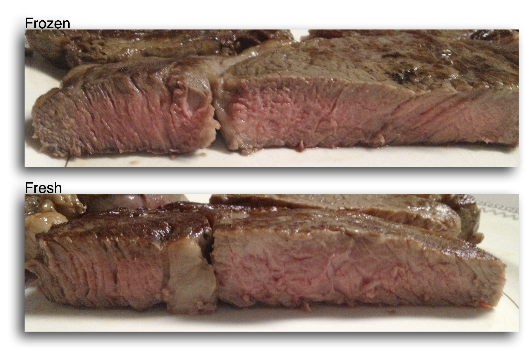 Ground Beef Turns Brown In Freezer
 Frozen vs Fresh Rib eye Steak