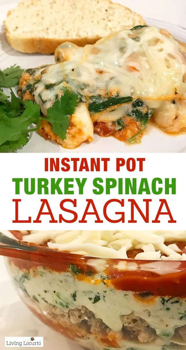 Ground Turkey Pressure Cooker Recipe
 Ground Turkey Spinach Instant Pot Lasagna
