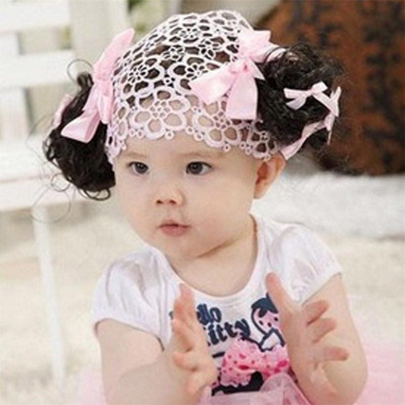 Hair Bands For Baby Girl
 Sweety Cute Baby Girls Double Flaxen Bow Hair band Head