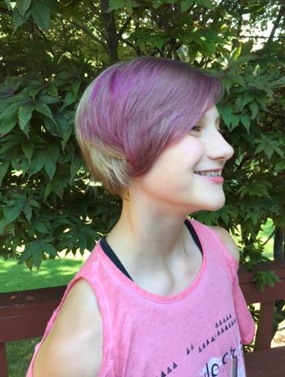 Hair Color Kids
 Is it safe for kids to dye their hair with wild colors