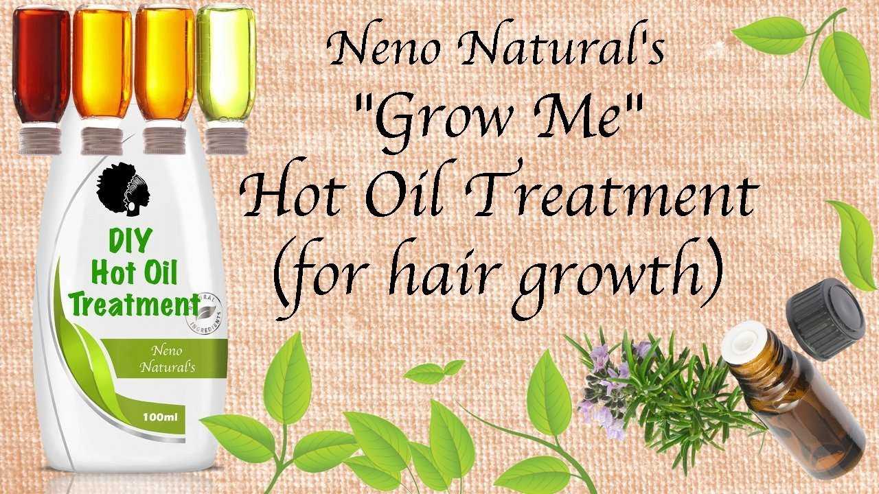 Hair Growth Treatment DIY
 "Grow Me" Hot Oil Treatment For Optimal Hair Growth DIY
