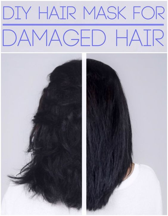 Hair Masks For Damaged Hair DIY
 Dry damaged hair Diy hair and Coconut on Pinterest