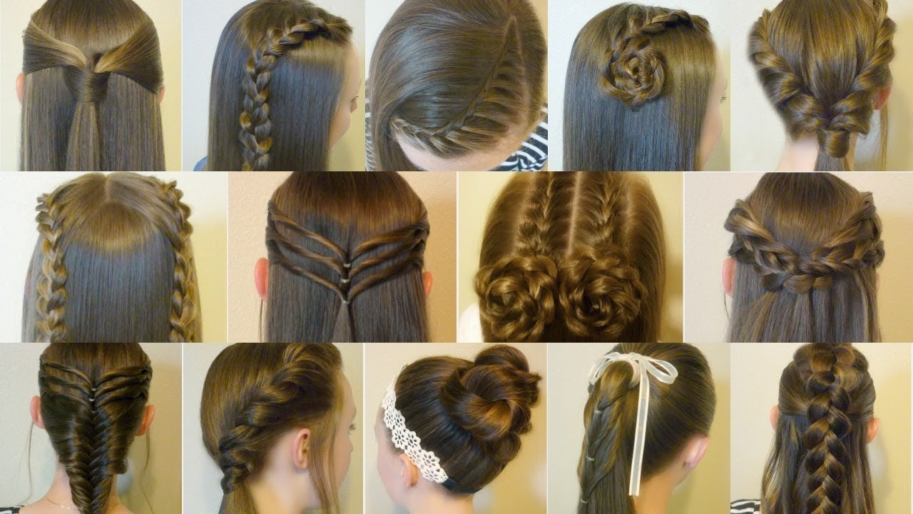 Hairstyle Easy For School
 14 Cute and Easy Hairstyles for Back to School
